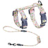 Touchcat ® Floral Patterned Fashion Cat Harness and Leash  