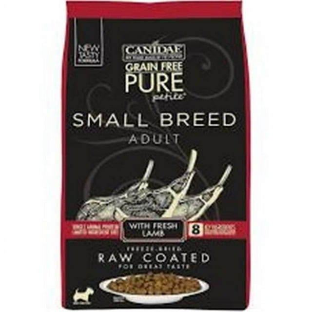 Canidae Pure Petite Grain-Free Real Lamb Freeze-Dried Raw Coated Small-Breed Dry Dog Food - 10 lbs Default Title