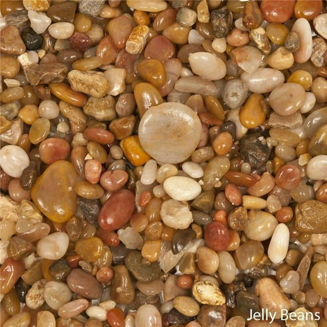 CaribSea Super Naturals Jelly Beans Freshwater Gravel - 1/2 Inch - 20 Lbs - 2 Pack Default Title