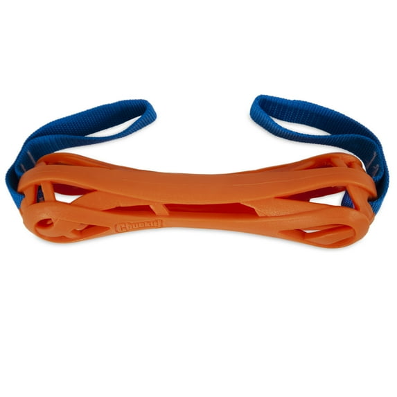 Chuckit! Breathe Right Air-Fetch Bumper Fetch and Tug Rope and Rubber Dog Toy