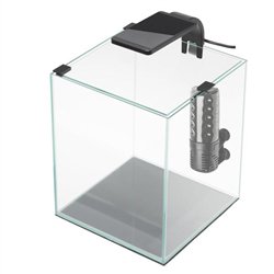 Cobalt Aquatics Microvue 20 Nano Glass Aquarium Kit with Filter LED Light - 5.3 Gallon