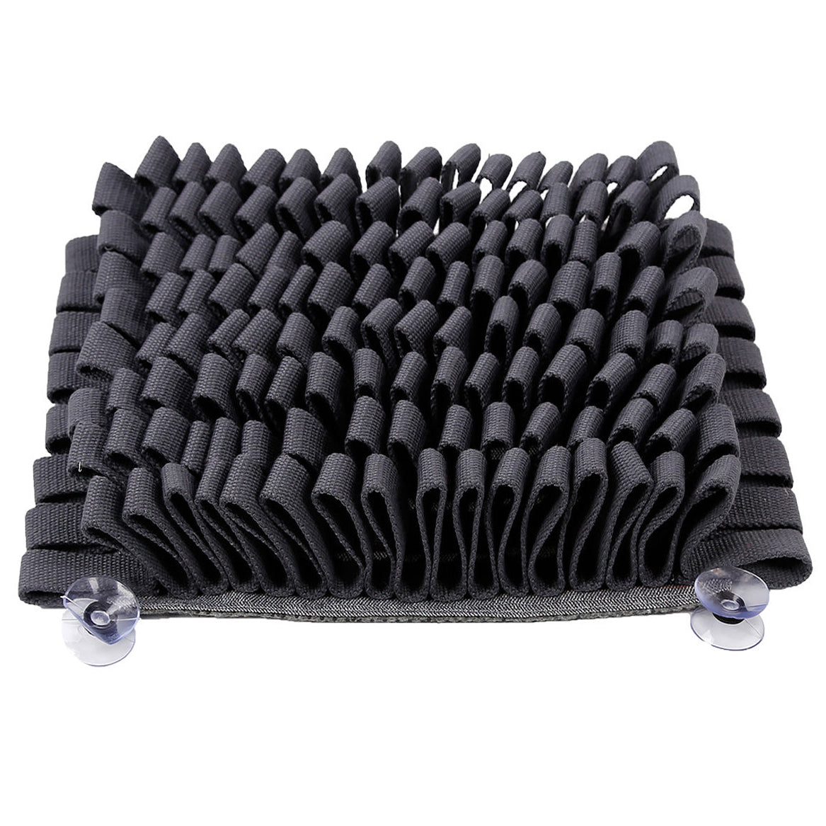 Pet Life ® 'Sniffer Grip' Interactive Anti-Skid Suction Pet Snuffle Mat Gray