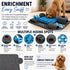 Pet Life ® “ForageScape” Interactive Treat Hiding Multi-Puzzle Pet Snuffle Mat