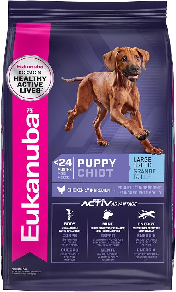 Eukanuba Chicken Early Activ Advantage Medium-Breed Puppy Formula Dry Dog Food - 4.5 Lbs  