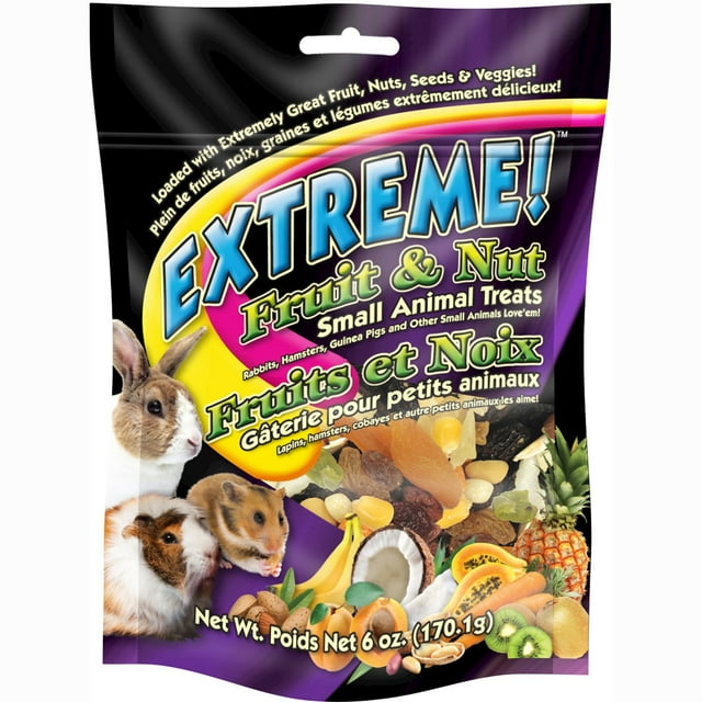 F.M. Brown's Extreme Fruit and Nut Mix Small Animal Treats - 6 Oz