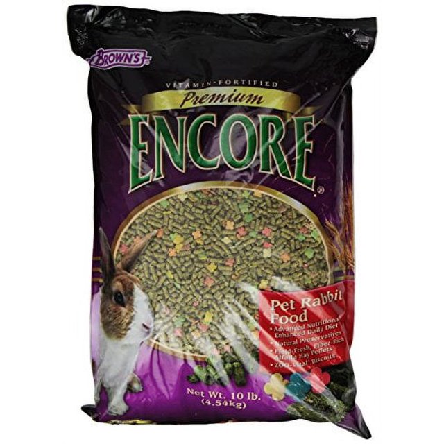 F.M. Brown's Encore Premium Rabbit Small Animal Food - 10 Lbs