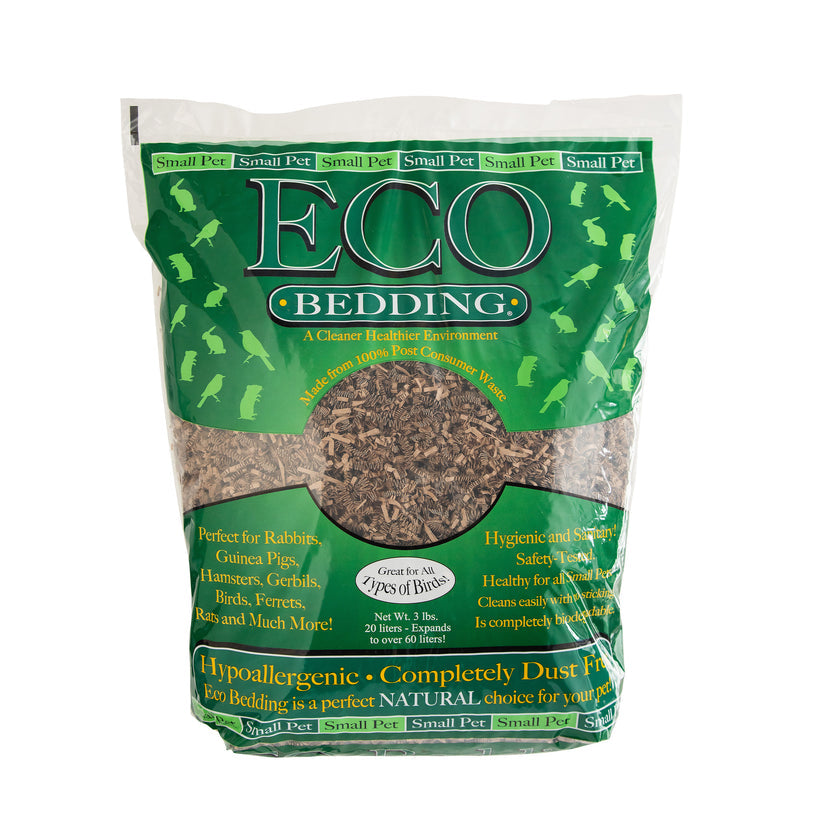 Fibercore Compact Natural Eco Paper Bird and Small Animal Bedding - 30 Lbs