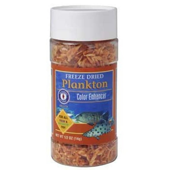San Francisco Bay Brand Plankton Freeze-Dried Freshwater and Saltwater Fish Food - 4 Oz