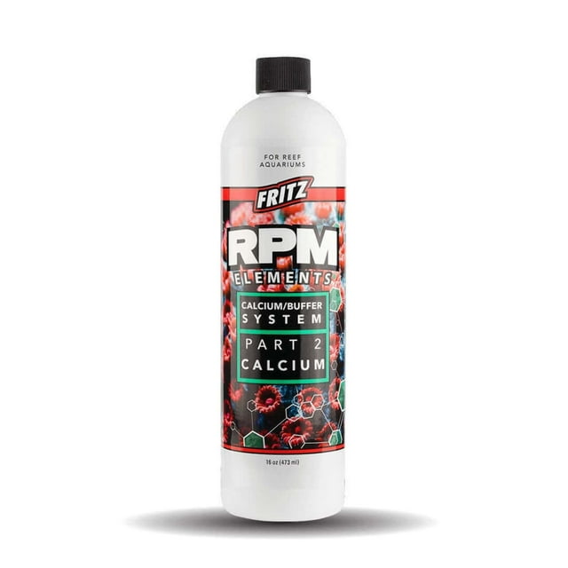 Fritz Aquatics RPM Elements Part 2 Alkalinity Reef Aquarium Calcium Buffer - 16 Oz