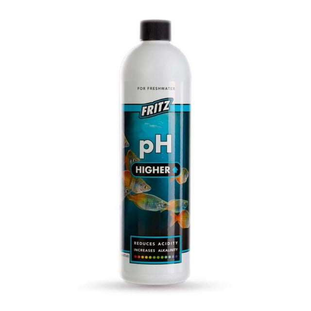 Fritz Aquatics PH Higher Freshwater and Saltwater Aquarium Additive Solution - 16 Oz