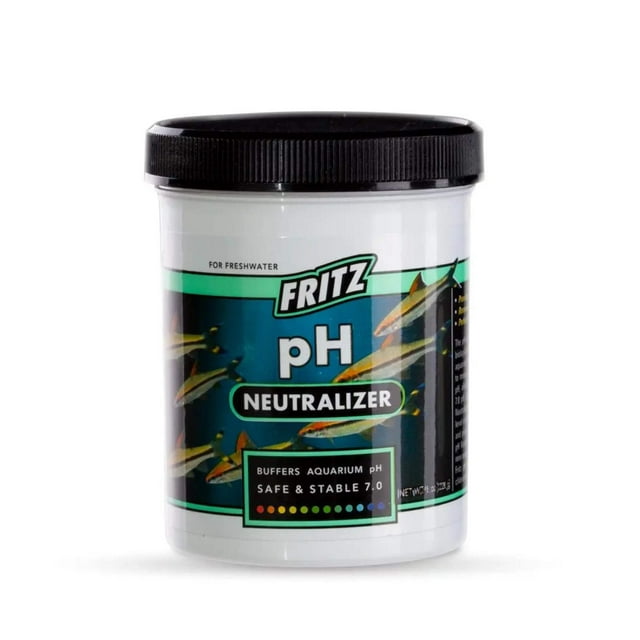 Fritz Aquatics PH Neutralizer to 7.0 PH Freshwater and Saltwater Aquarium Additive Solution - 8 Oz