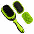 Pet Life ® 'Conversion' 5-in-1 Interchangeable Dematting and Deshedding Bristle Pin and Massage Grooming Pet Comb