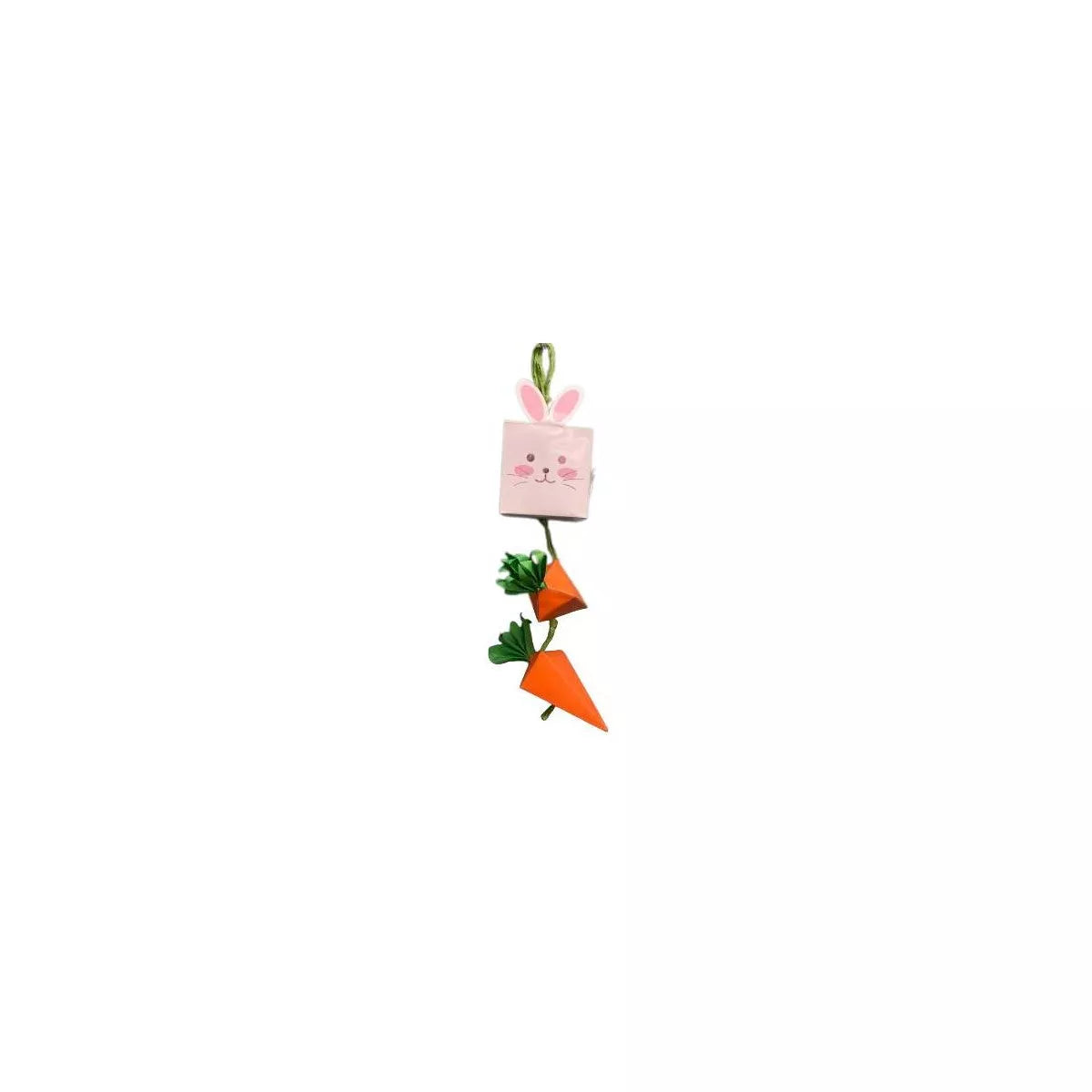 A&E Cage Company Nibbles Bunny Box and Carrot Small Animal Toy