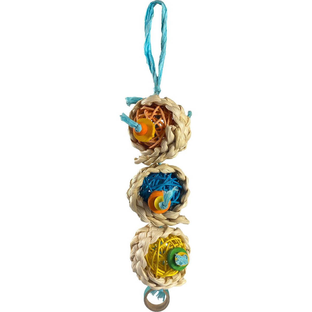 A&E Cage Company Happy Beaks Sushi Shredder Bird Toy - Small