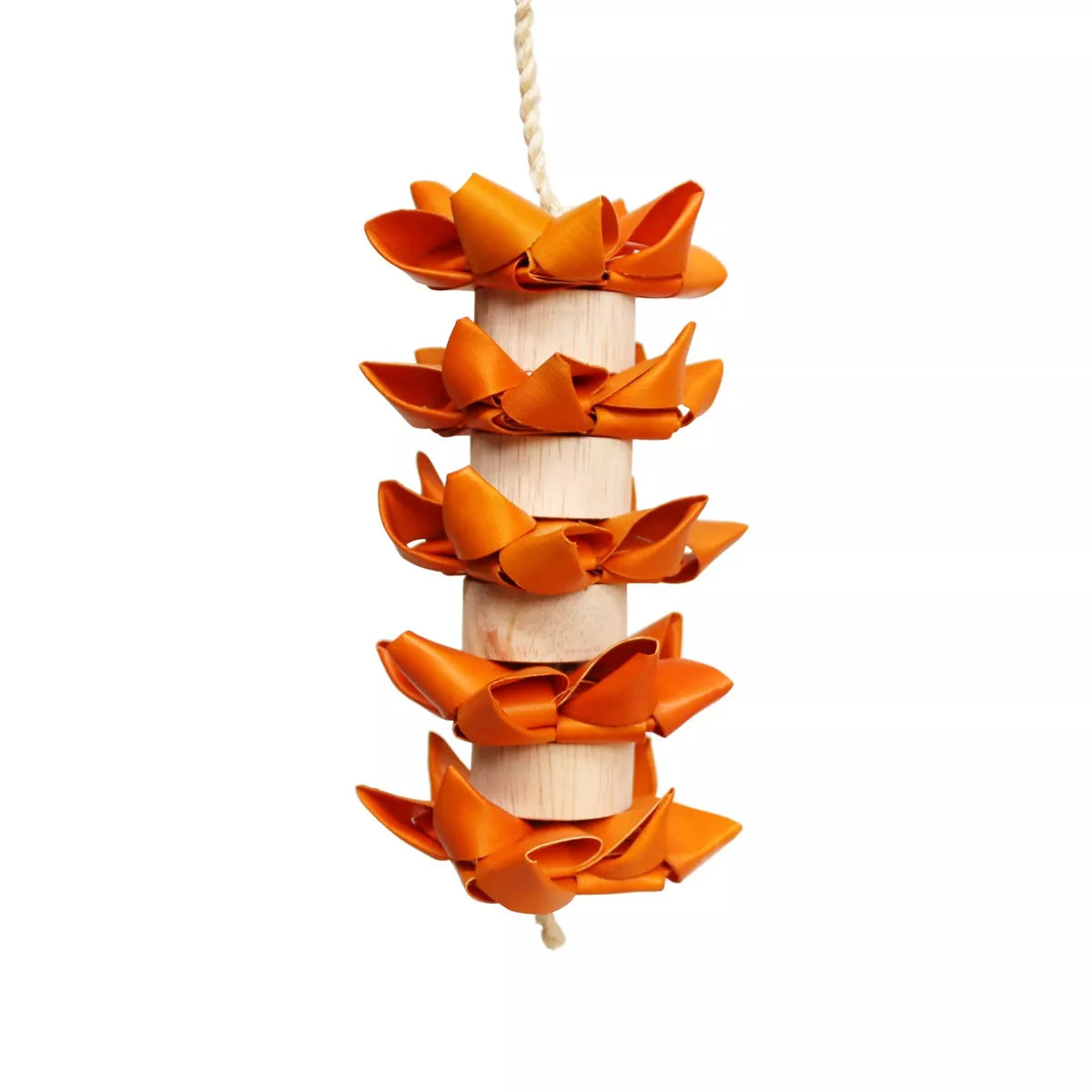 A&E Cage Company Happy Beaks Hot Flame Bird Toy - Small