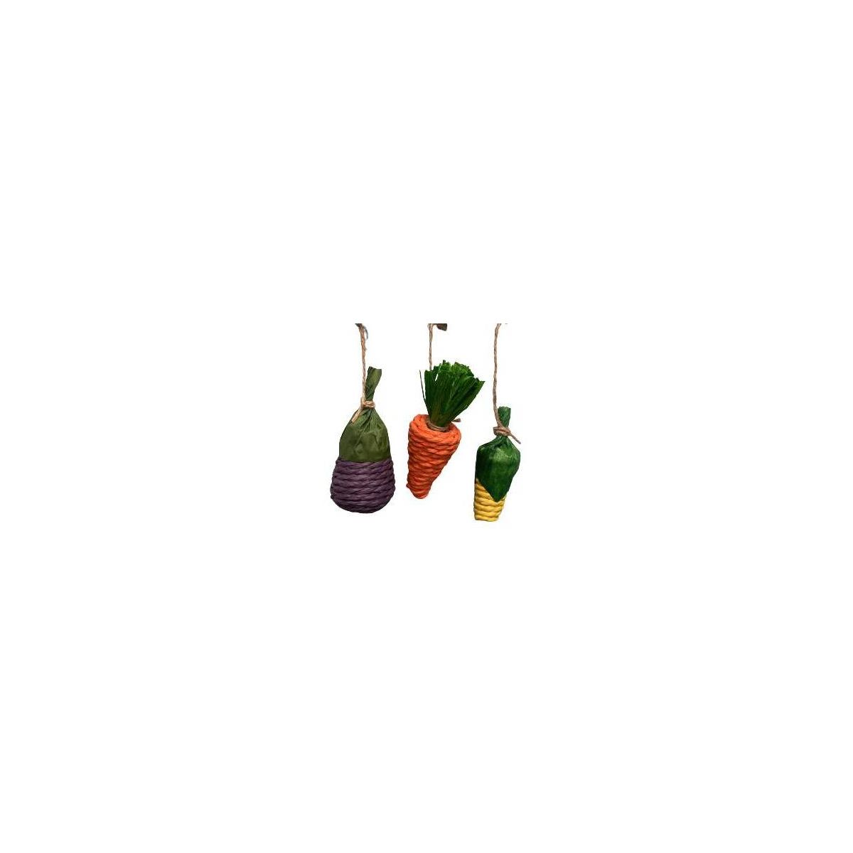 A&E Cage Company Nibbles Veggie Patch Small Animal Toy
