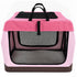 Pet Life ® OpenView Premium Ventilated Collapsible Soft-Sided Travel Pet Crate