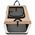 Pet Life ® OpenView Premium Ventilated Collapsible Soft-Sided Travel Pet Crate