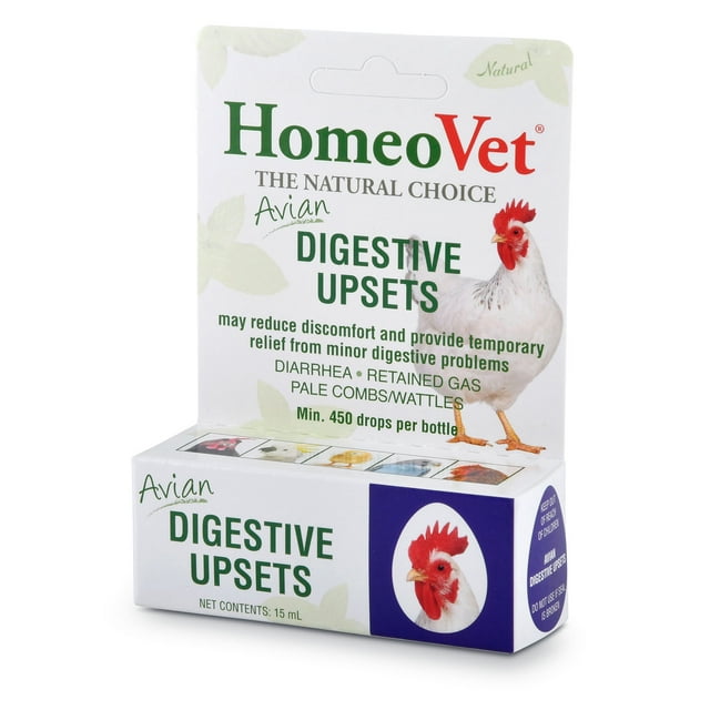 HomeoPet HomeoVet Avian Digestive Upsets Liquid Drop Poultry and Bird Supplements - 15ML Default Title