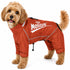 Dog Helios ® 'Hurricanine' Waterproof and Reflective Full Body Dog Coat X-Small Tangerine