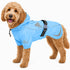 Dog Helios 'Ice-Breaker' Extendable Hooded Dog Coat w/ Heat Reflective Technology X-Small Blue
