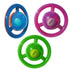 Kong Jumbler Disc Fetch and Chew Inner Tennis Ball and Rubber Dog Toy - Large/X-Large