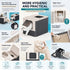 Pet Life ® “SlideAway” Premium Foldable and Travel Pull-Out Cat Litter Box