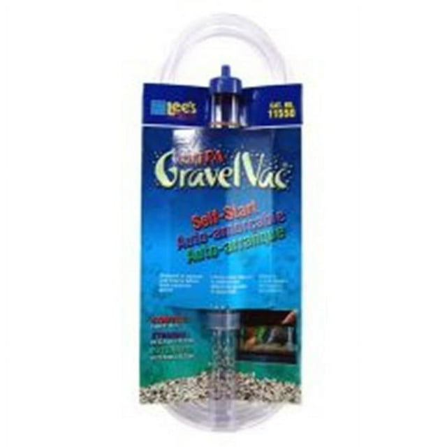 Lee's Ultra Gravel-Vac Expandable Stretch Mini Aquarium Vacuum Cleaner - 9 to 17 Inches Default Title