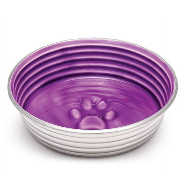 Loving Pets Bella Le Bol Stainless Steel Cat and Dog Bowl Lilac Extra Small