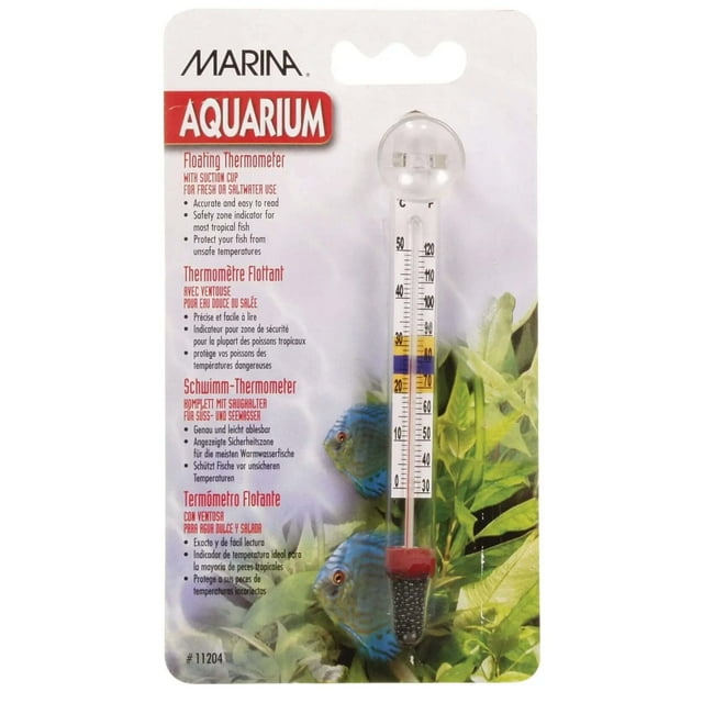 Hagen Marina Deluxe Floating Thermometer with Suction Cup
