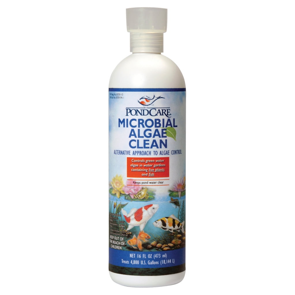 API PondCare Freshwater Pond Microbial Algae Cleaning Liquid  - 16 Oz