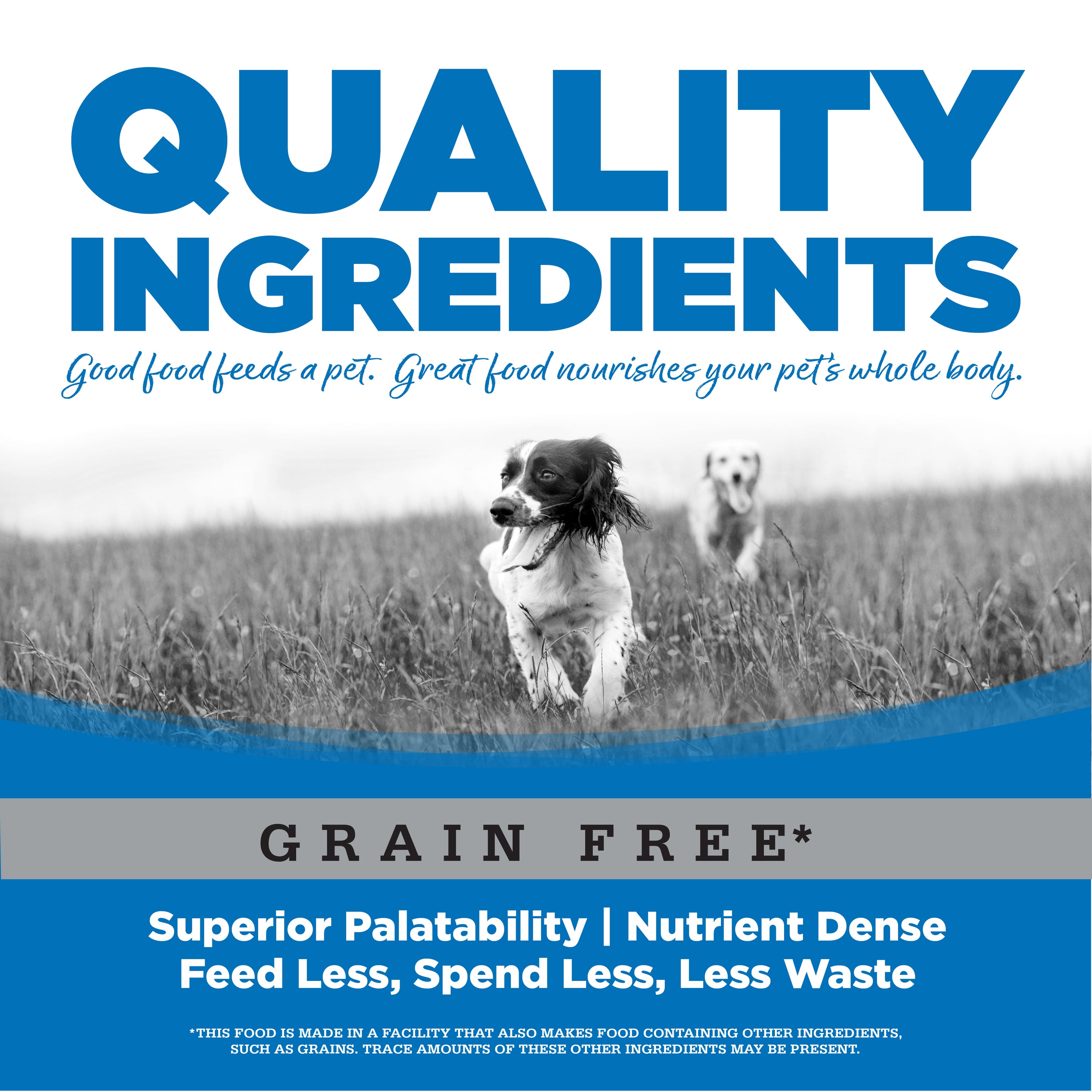 Nutrisource Grain Free Large Breed Chicken & Pea Dry Dog Food - 30 lb Bag