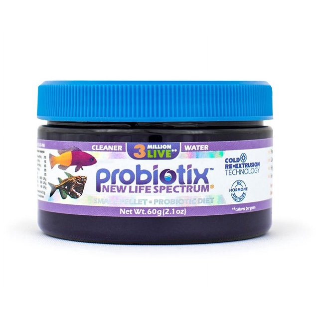 New Life Spectrum Probiotix Small Marine Saltwater Fish Food Pellets - 60 Grams