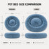 Pet Life ® 'Nestler' High-Grade Plush and Soft Rounded Pet Bed