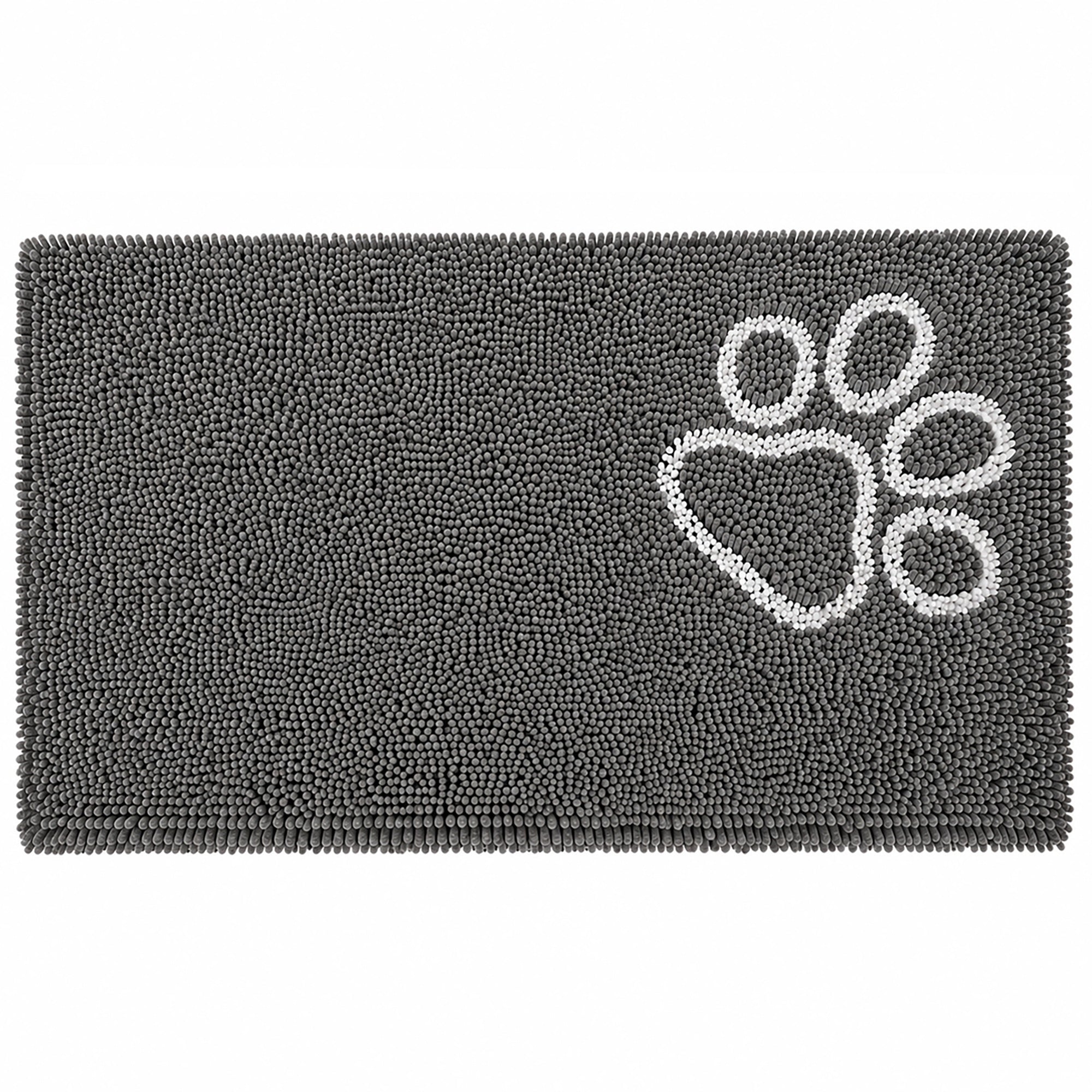 Pet Life ® 'Fuzzy' Quick-Drying Anti-Skid and Machine Washable Dog Mat