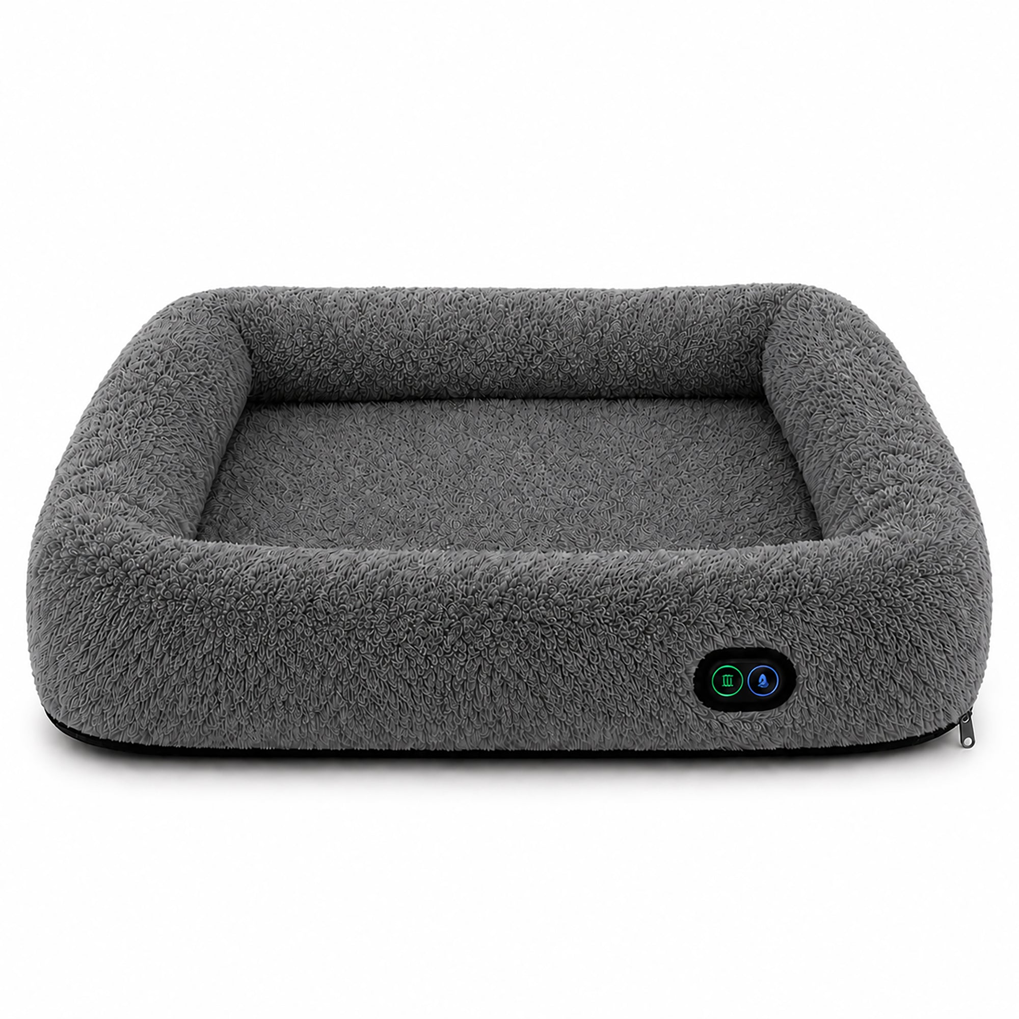 Pet Life ® “Therma-Vibe” Heating and Massaging Smart Pet Bed