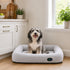 Pet Life ® “Therma-Vibe” Heating and Massaging Smart Pet Bed