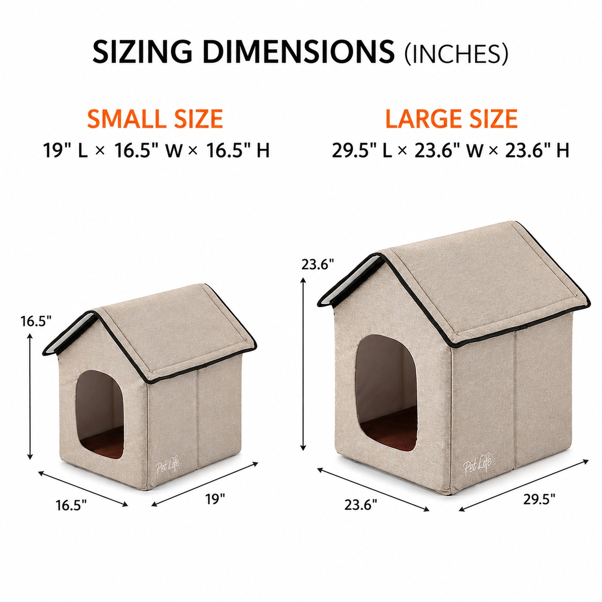 Pet Life 'Hush Puppy' Collapsible Electronic Heating and Cooling Smart Pet House