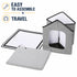 Pet Life 'Hush Puppy' Collapsible Electronic Heating and Cooling Smart Pet House