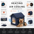 Pet Life 'Hush Puppy' Collapsible Electronic Heating and Cooling Smart Pet House