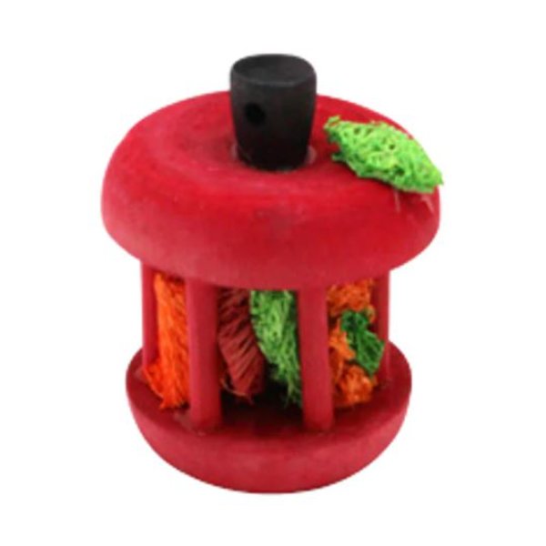A&E Cage Company Nibbles Foraging Apple Small Animal Toy