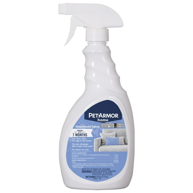 Pet Armor Flea and Tick 7-Month Protection Household Spray for Dogs and Cats - 24 Oz