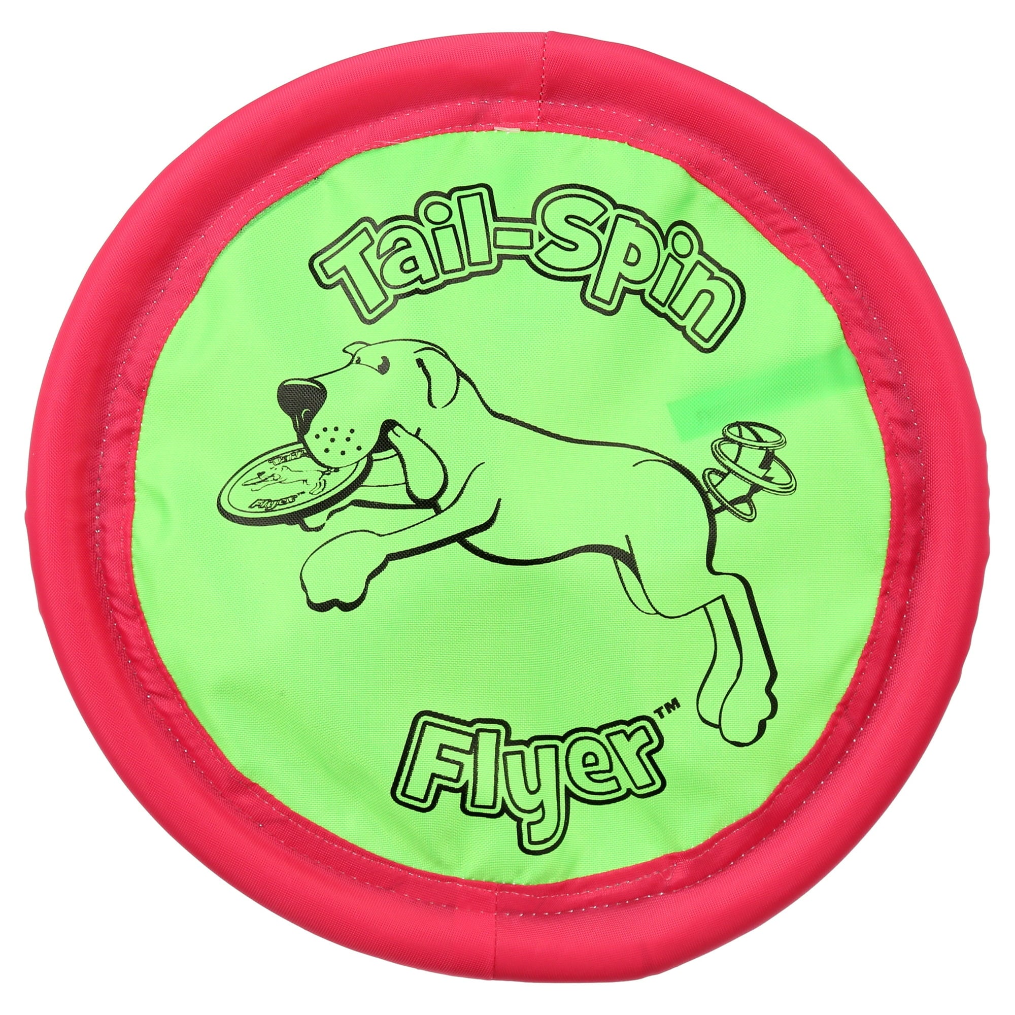 Petmate Booda Daddy Tailspin Flyer Frisbee Disc Fetch and Floating Dog Toy - 12 Inch