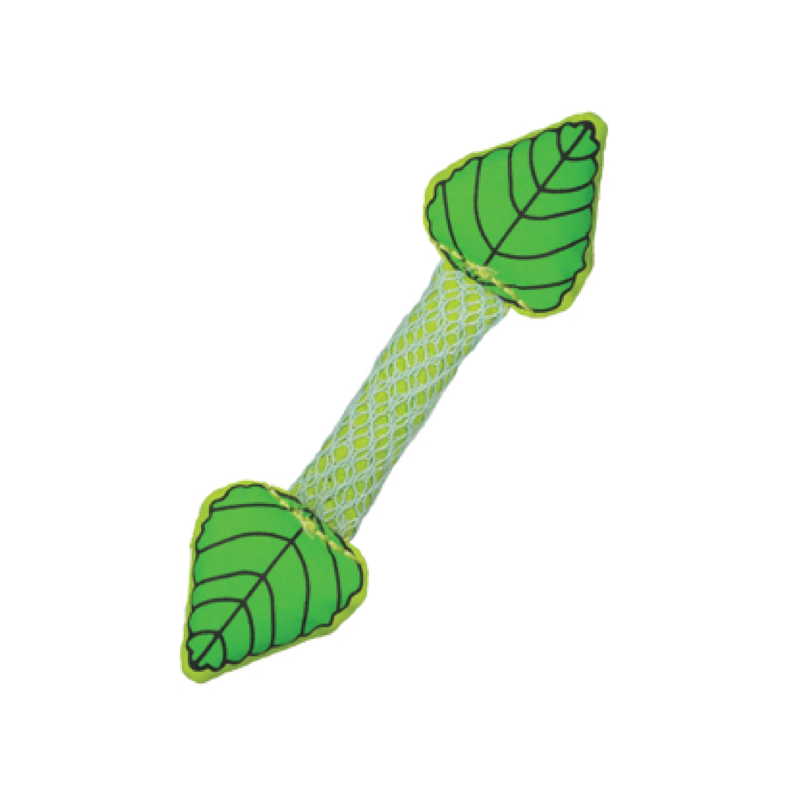 Petstages Fresh Breath Inner-Mint Flavored Dental Flossing Stick Plush Catnip Cat Toy  