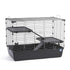 Prevue Pet Products Metal Suburban Home Universal Small Animal Cage with Ramp - L:32.5 X W:19 X H:23 Inches
