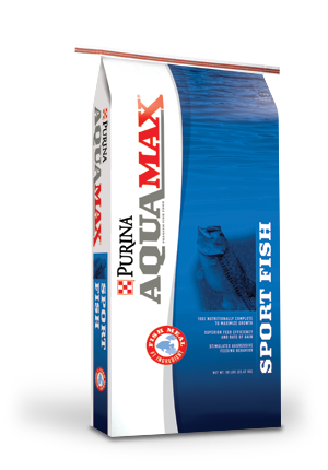 Purina Mills Aquamax Sportfish 500 Koi Fish Food - 50 lb Bag