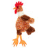 Ethical SPOT Skinneeez Stuffing-Free Barnyard Chicken Squeak and Soft Dog Toy - Large - 18 Inch