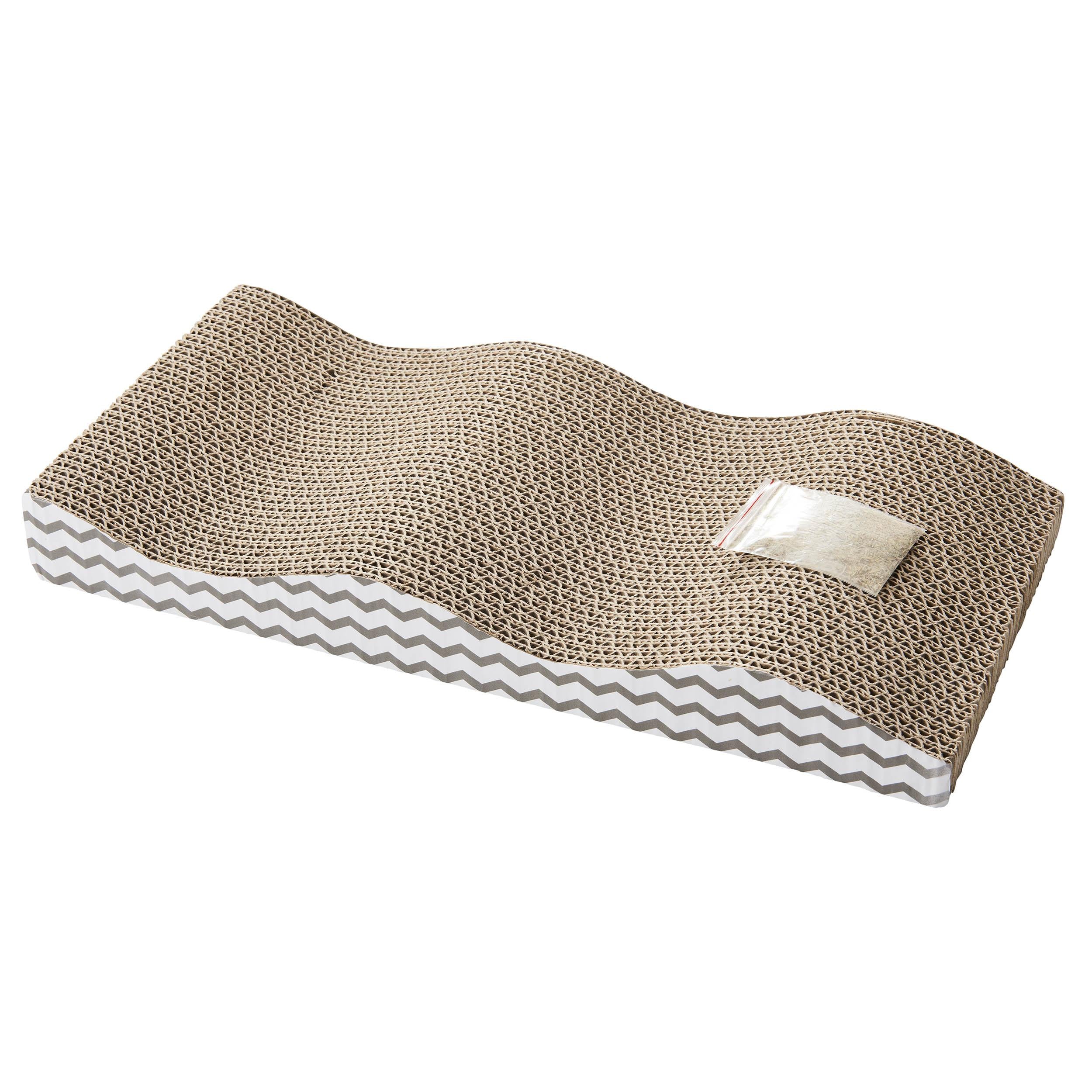 SPOT Ethical Wave Cat Scratcher with Catnip - 17" Inch