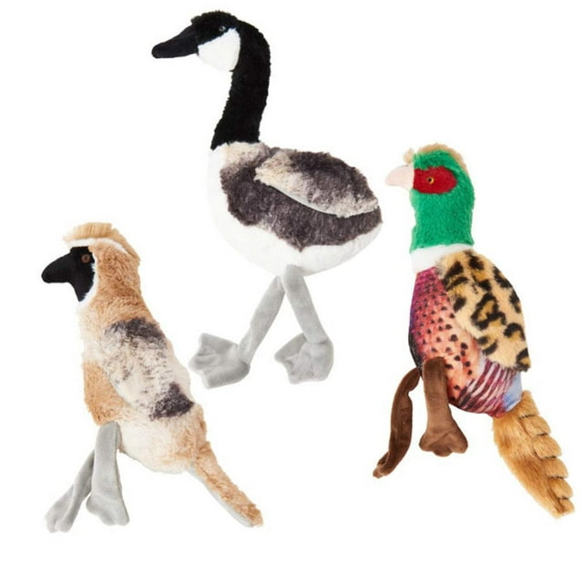 Ethical SPOT Bird Calls Squeak and Plush Dog Toy - Assorted - 12 Inch