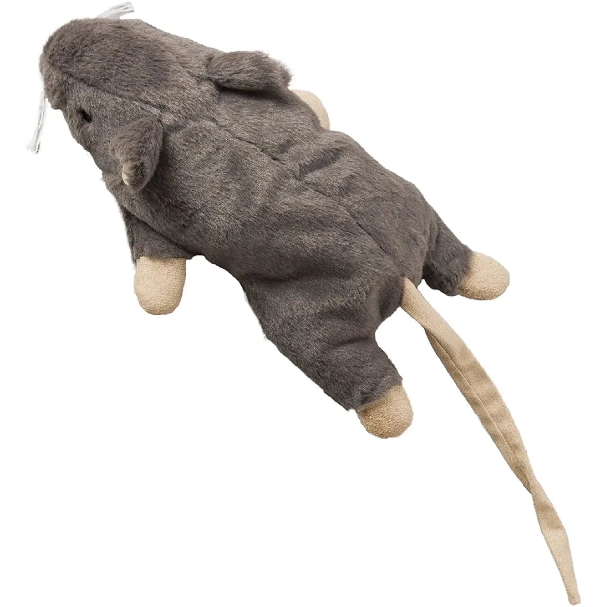 Ethical SPOT Giant Super Mouse Sam Life-Sized Crinkle and Plush Catnip Cat Toy - Assorted - 11 Inch